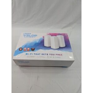 Linksys WHW0303 Velop Tri-Band Whole Home‎ WiFi System - White (3-Pack)